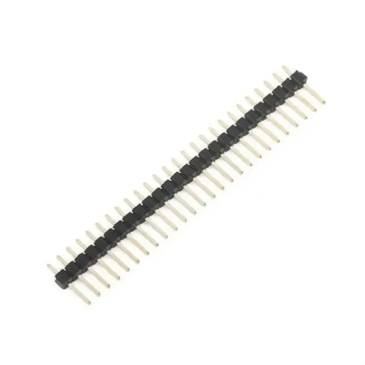2.54 mm pitch connector 40x1 pin (male)