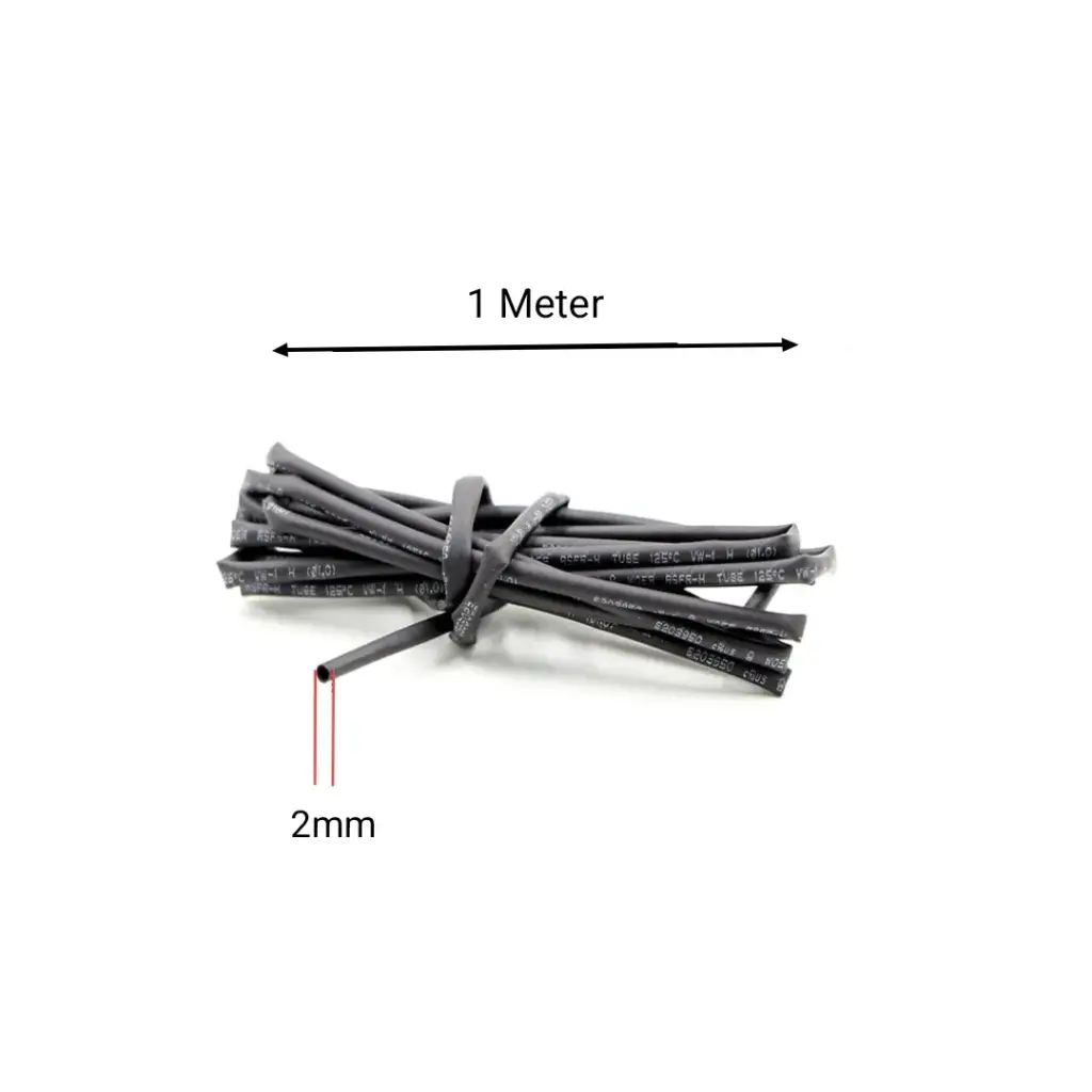 2mm Heat shrink 1 meter