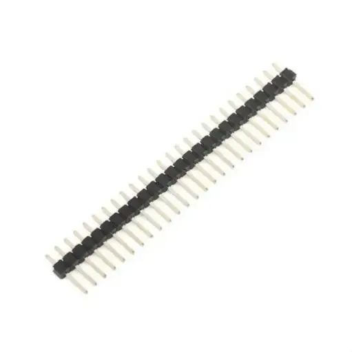 2.54 mm pitch connector 40x1 pin (male)