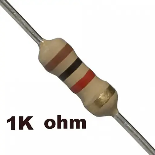 1k resistor 1/4 watt